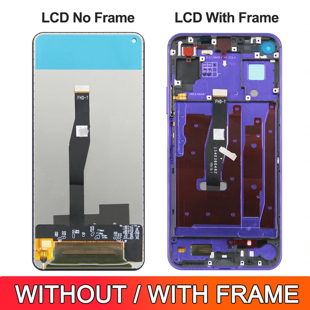 New For Huawei Honor 20 LCD YAL-L21 YAL-AL00 Nova 5T Display Touch Screen For Honor 20 Pro LCD YAL-AL10 YAL-L41 Replacement Part