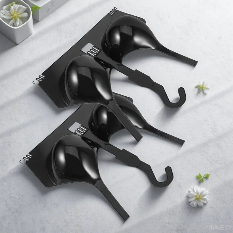 

2Pcs Bra Mannequin for Clothes Store Excellent Performance Unique Design Easy to Use Hanging Bra Display Mannequin