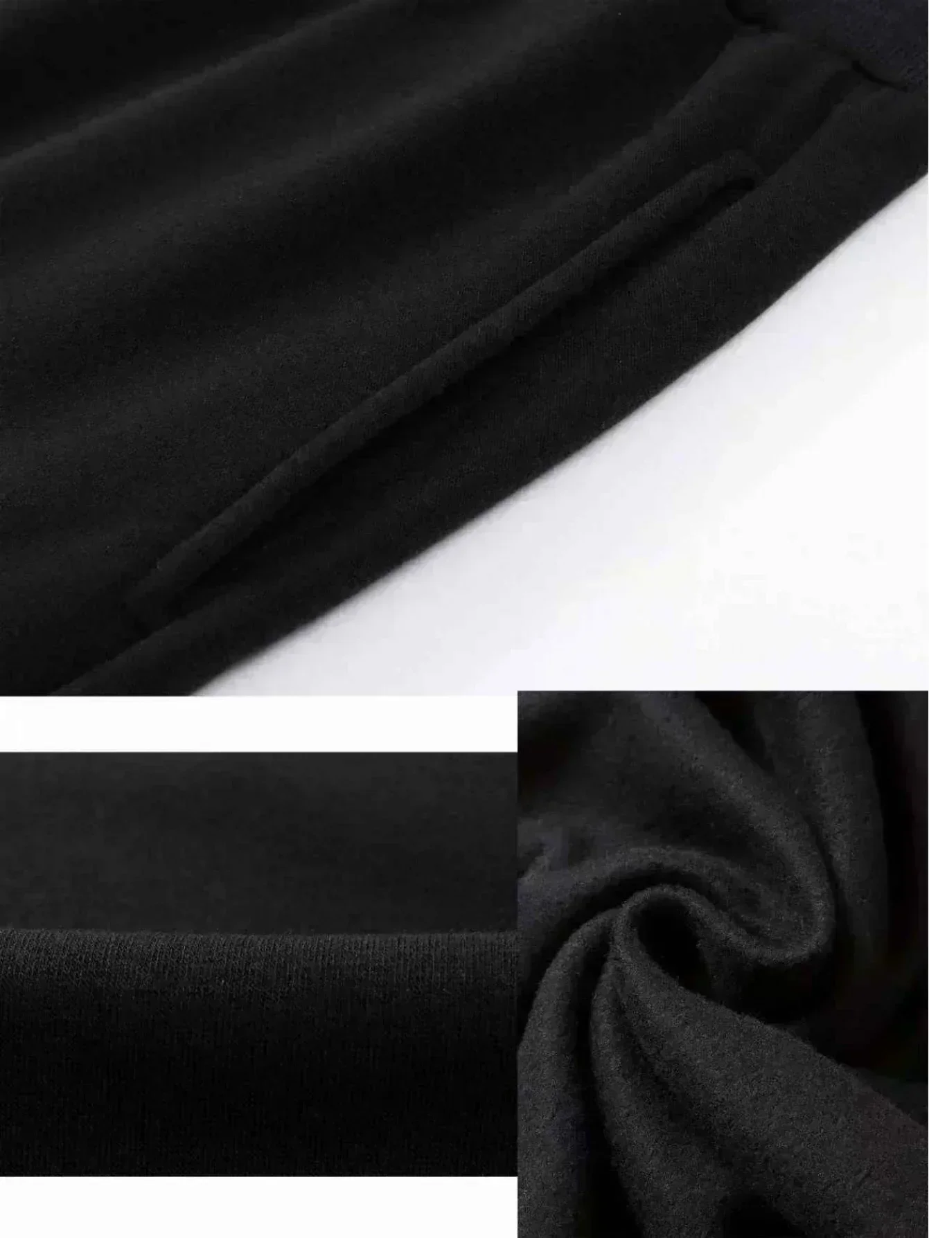 2026 AI-Druck Hochwertiges Damen-Monochrom-Kapuzen-Hoodie-Set Lässiges Zweiteiler-Set Neue Mode Heißer Trainingsanzug mit Jogginghose – Detail 13