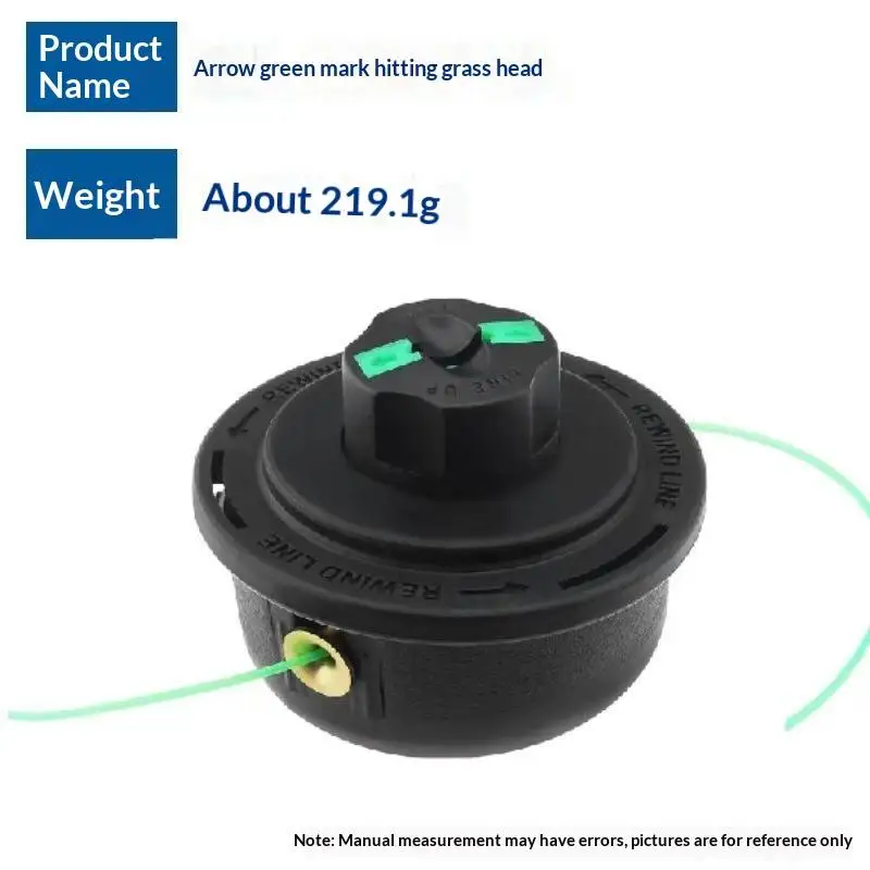 New！Brush Cutter Accessories Trimmer Reel Brushcutter Head Easy To Thread Universal Brushhead M8*1.25mm Right Hand Thread