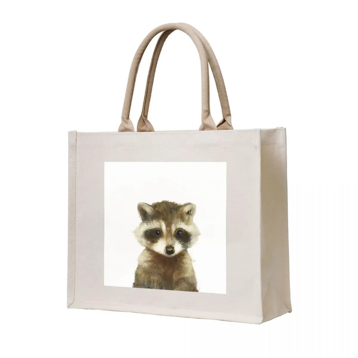 

Little Raccoon Tote Bag sacs de shopping Cloth bag Beach bag