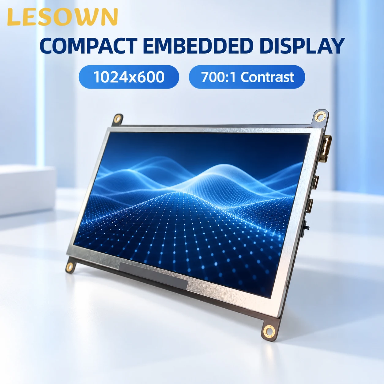 Raspberry Pi 10.1 Inch Capacitive Touch Screen Ips - LESOWN หน้าจอ LCD ขนาด 7/10.1 นิ้ว