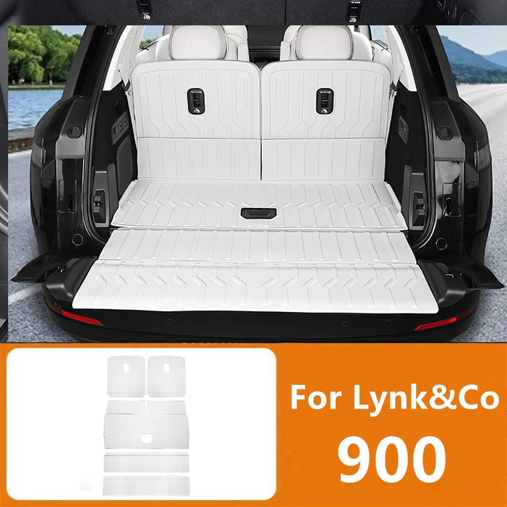

Модифицированная подушка багажника автомобиля, полностью закрытая подушка багажника из ТПЭ, аксессуары для обновления интерьера, подходят для Lynk & Co 900 2025 2026