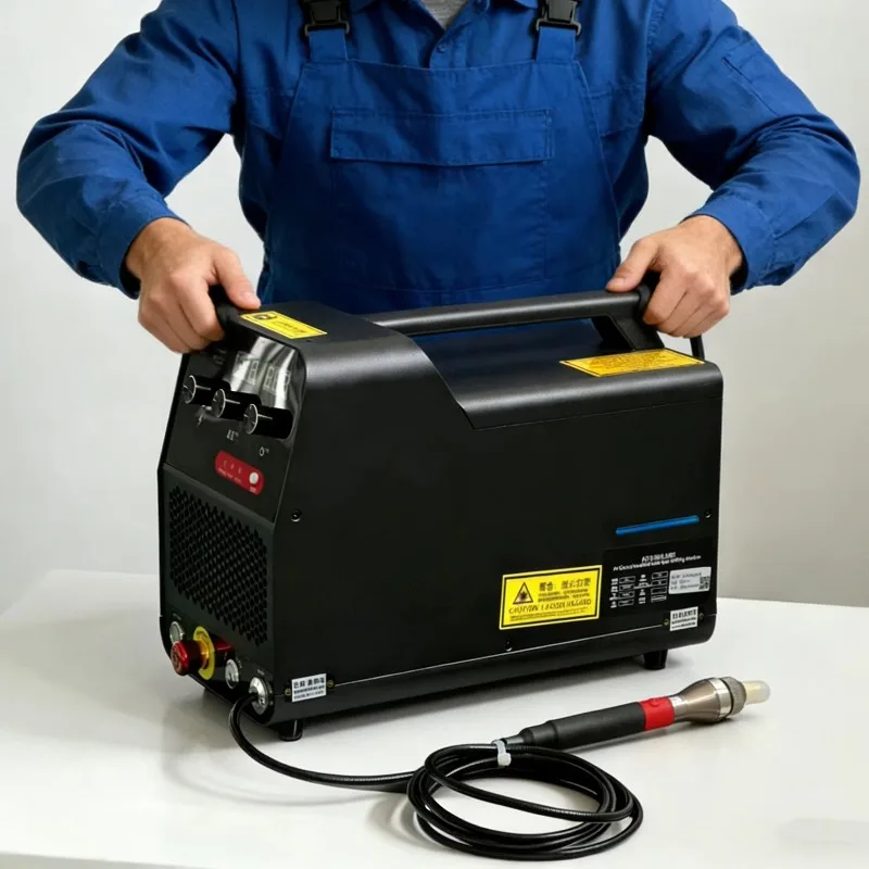 Portable  Welding Machine 600W Mini Handheld Spot Welder for Thin Sheet Advertising Letter DIY Production