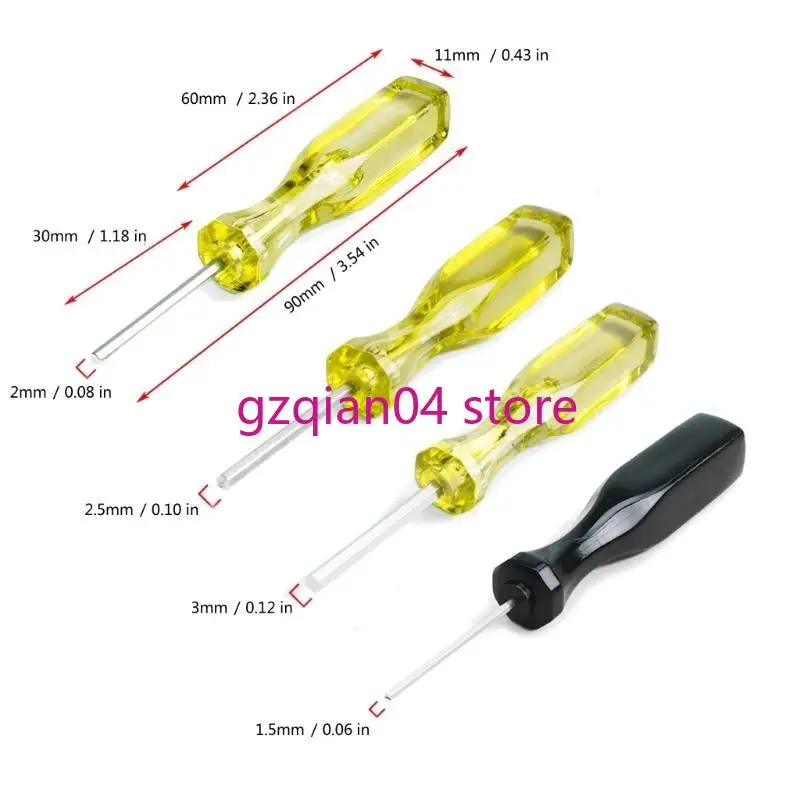 N7MD 4Pcs Screwdriver Set for DIY Enthusiasts and Repair Technicians