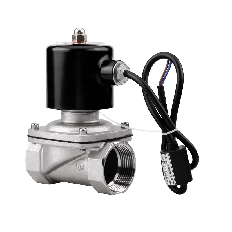 

Kailing pneumatic stainless steel internal thread solenoid valve 304 internal control switch for water-oil sealed structure