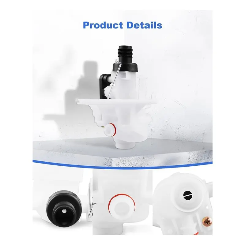 2X 31705 RV Toilet Valve Kit Fit For Thetford Aqua-Magic V High And Low Models RV Toilet Design RV Toilet Parts