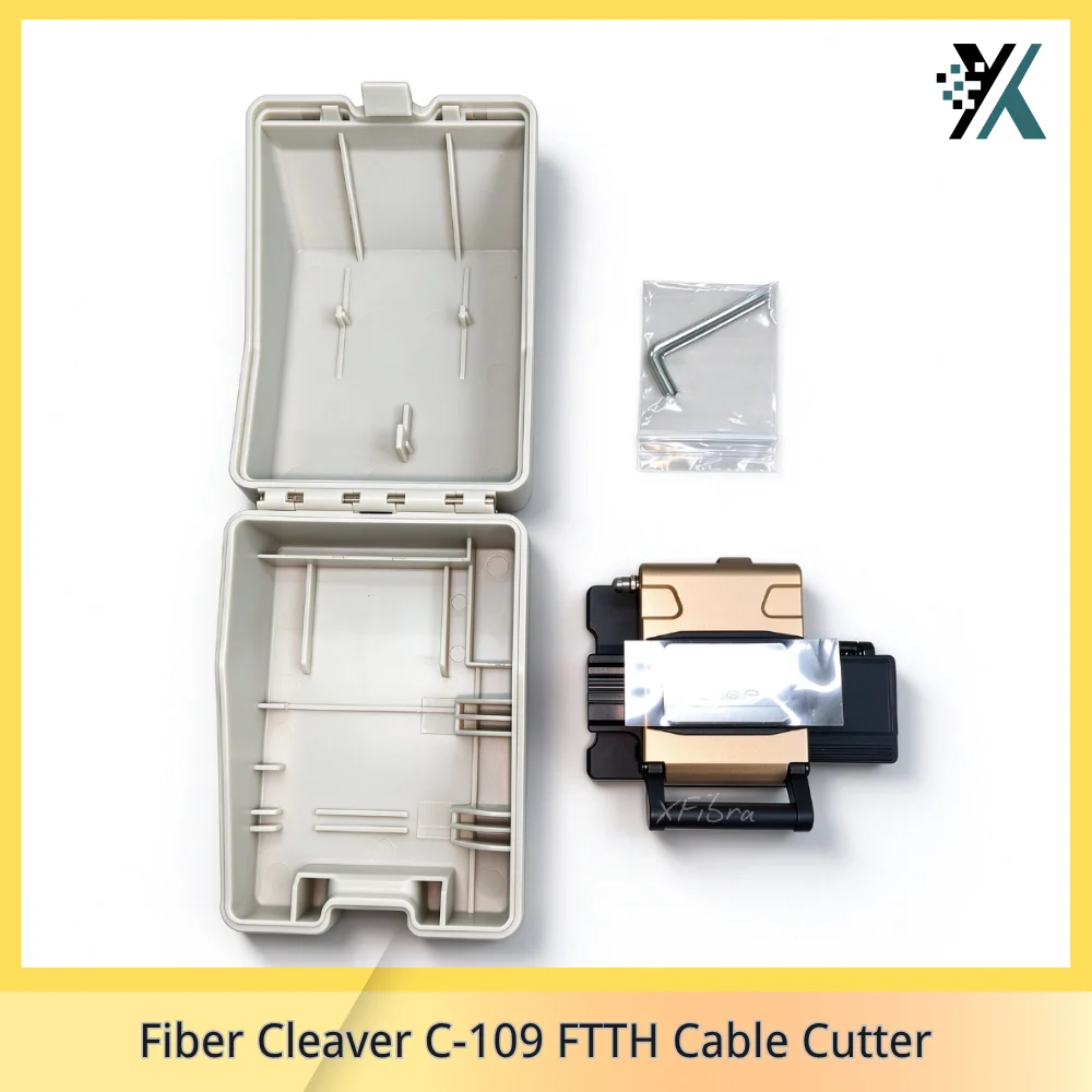 COMWAY C109 Fiber Optic Cleaver High Precision Optical Fiber Cutter FTTH for COMWAY C6 C8 C9 C10S Fusion Splicer