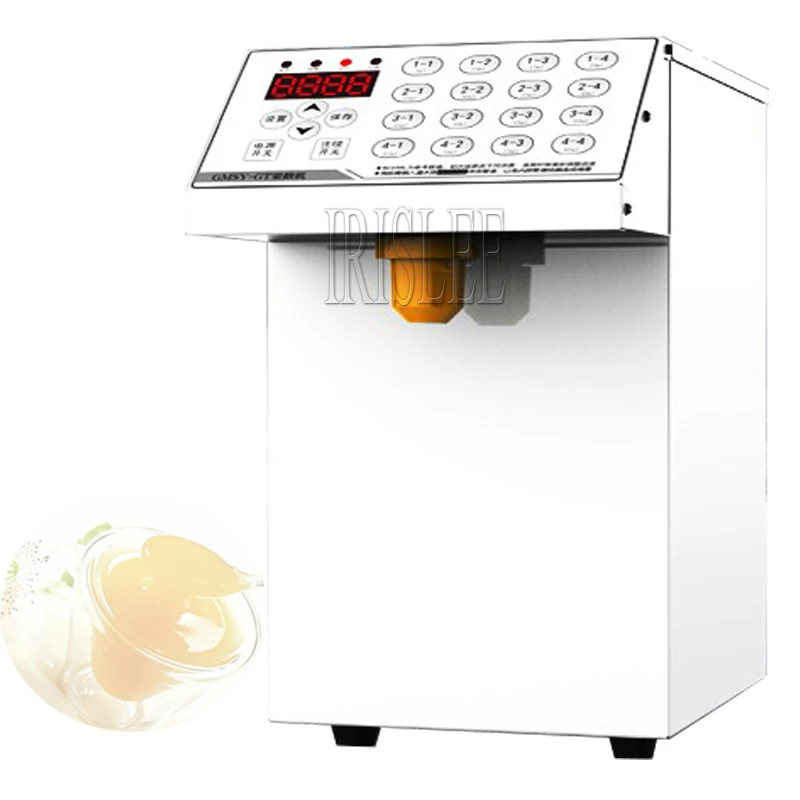 

Automatic 16 Key 8L Fructose Quantitative Machines Syrup Dispensers Fructose Dispenser Machine Food Processor Bubble Tea Shop