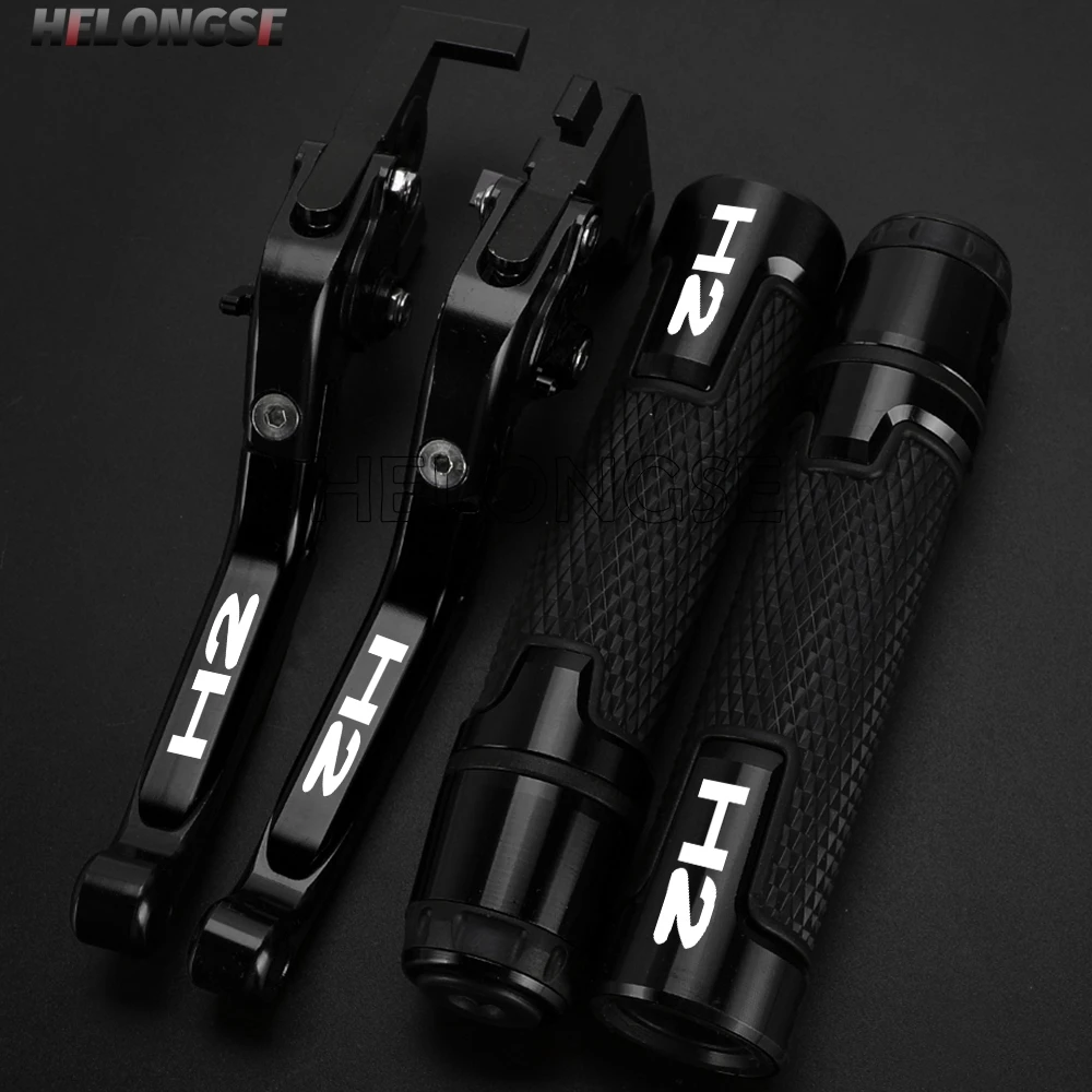 دراجة نارية قابل للتعديل دواسة فرامل رافعة CNC طوي مقبض اليد القبضات مجموعة لكاواساكي H2 H 2R H2R H2 R 2015 2016 اكسسوارات