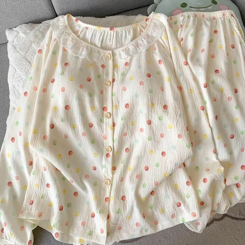 ملابس منزلية غير رسمية ملابس منزلية عصرية عبر الحدود ملابس نوم للبيع بالجملة للفتيات طقم بيجامة مثير قطعة نسائية طقم ملابس نسائي #1