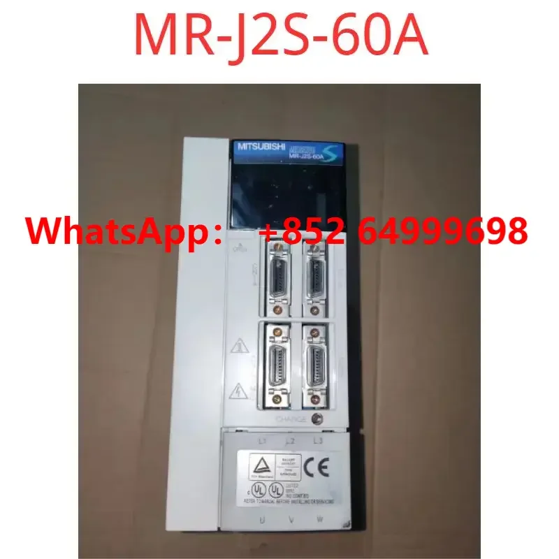 

Second-hand test OK Servo drive MR-J2S-60A