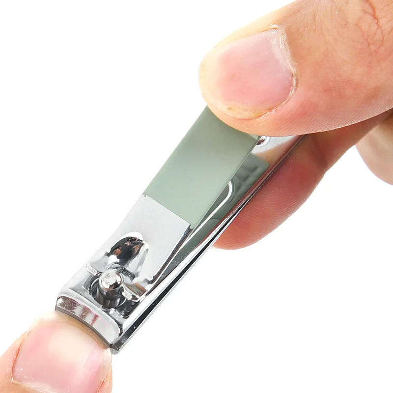 Ensemble de manucure 7 en 1, Kit pratique professionnel avec étui en cuir, coupe-ongles en acier inoxydable, outil de soins personnels