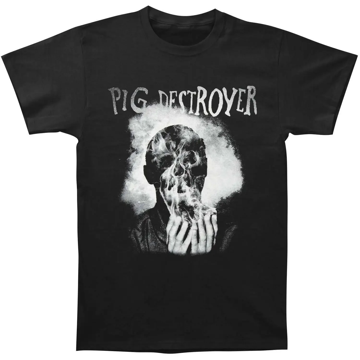 Men'S Pig Destroyer Head Cage T Shirt Xx Large Black