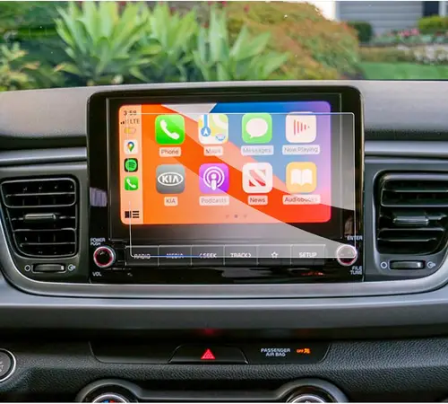 Para Kia Rio 2021 2022 2023 8 pulgadas navegación gps de coche protector de película de pantalla de vidrio templado