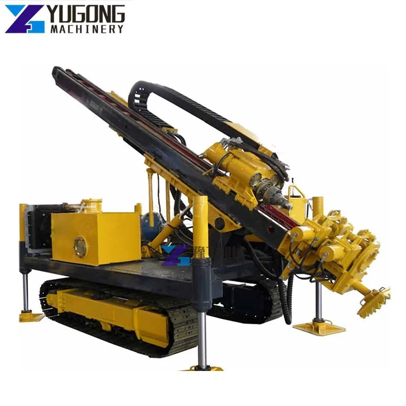 Ground Anchor Drilling Rig for Foundation Machine Hydraulic Deep Foundation Crawler Anchor Drilling Rig