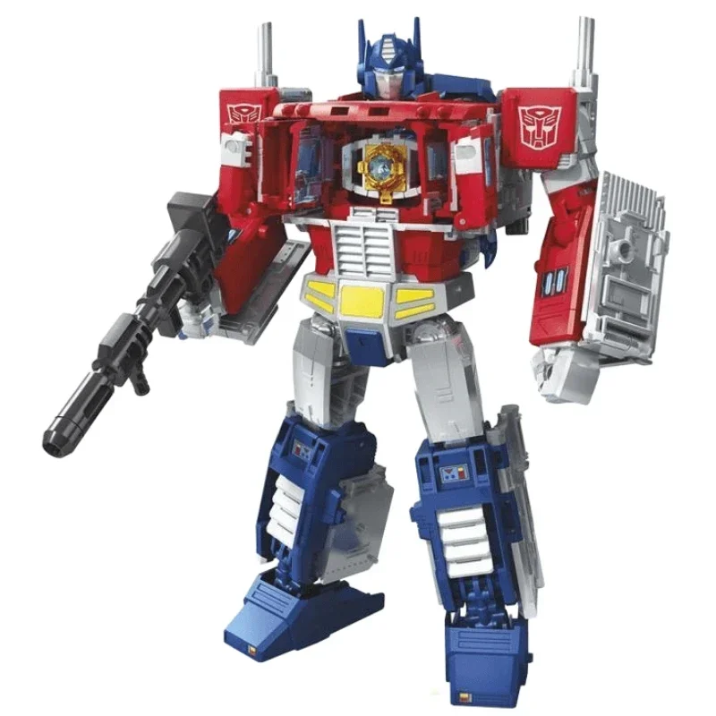 Figura de ação colecionável Transformers Série G, O Poder dos Primes Nível L, Optimus Prime, Orion Pax, Presente do Robô Anime, Em Stock, TM