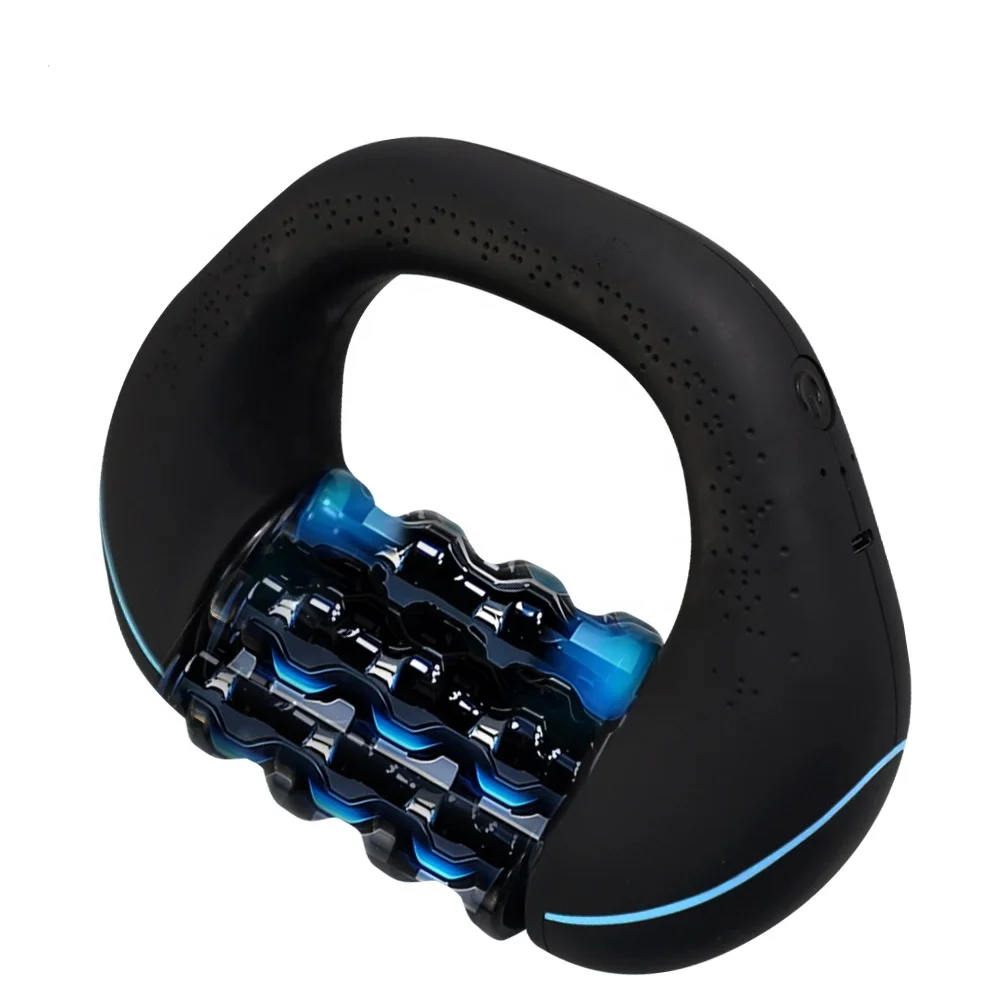 Portable Percussive Massage Roller Deep Tissue Muscle Recovery Device for Post-Workout Relaxation & Muscle Tension Relief