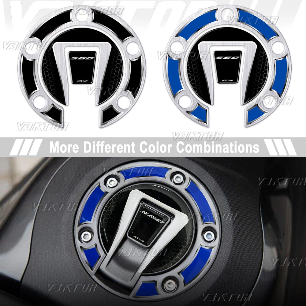 

3D Resin Motorcycle Tank Cap Sticker Scooter Tank Protector Decals For Tmax 560 Tmax 560 2022-2026 2025