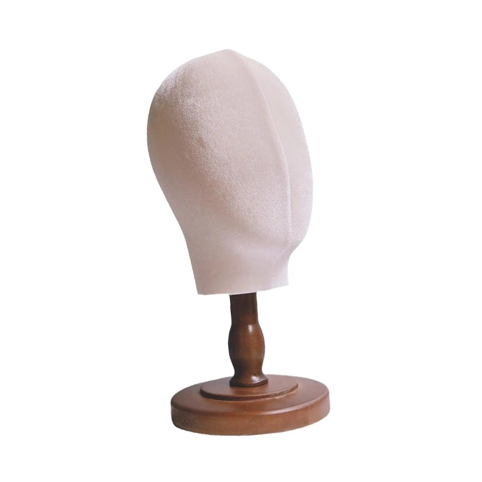 Mannequin Head Model Wig Head Fabric Head Versatile Hat Rack Hat Holder Wig Display Holder for Hats Headband Headdress Salon