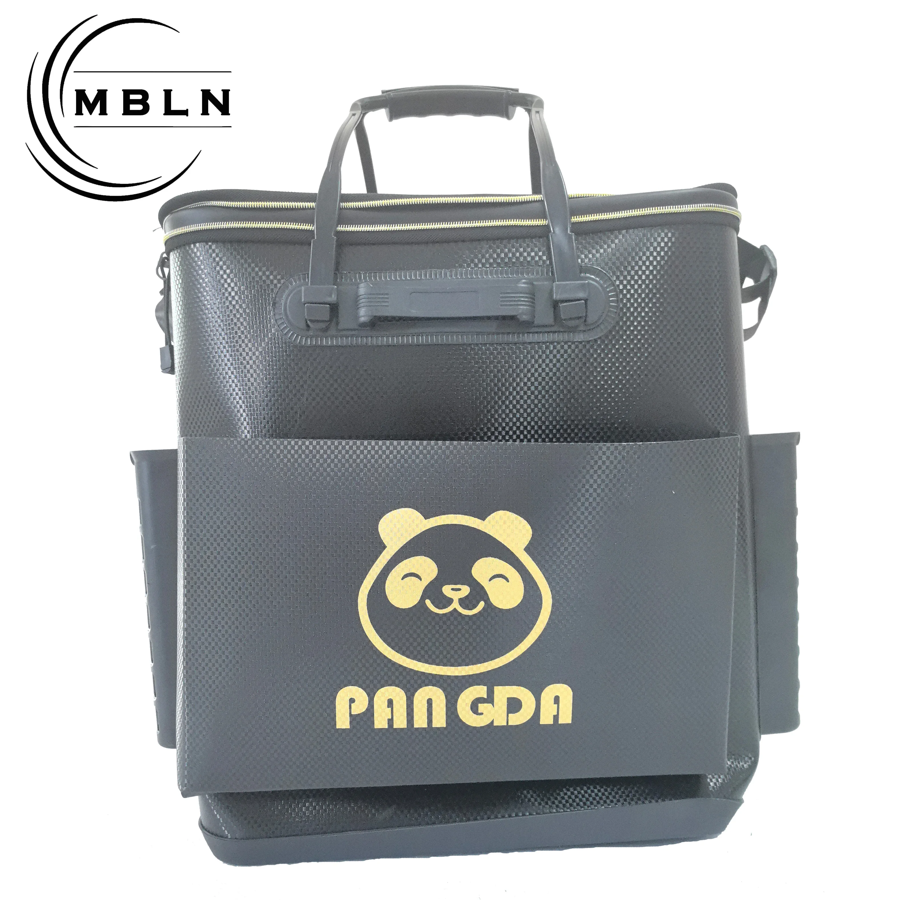

2025 NEW MBLN Brand Fishing lure Bag Big capacity 50L Thickening 2mm EVA rod bag lure part fishing reel storage box light weight