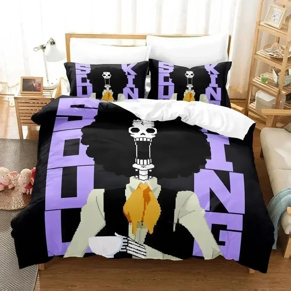 3D skeleton Brook Bedding Set For Bedroom Soft Modern Bedspreads Comefortable Kids Duvet Cover Quilt Cover And Pillowcase