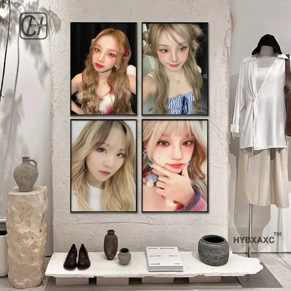 Singer Nayeon Poster Self-adhesive Art Waterproof Paper Sticker Coffee House Bar Room Wall Decor