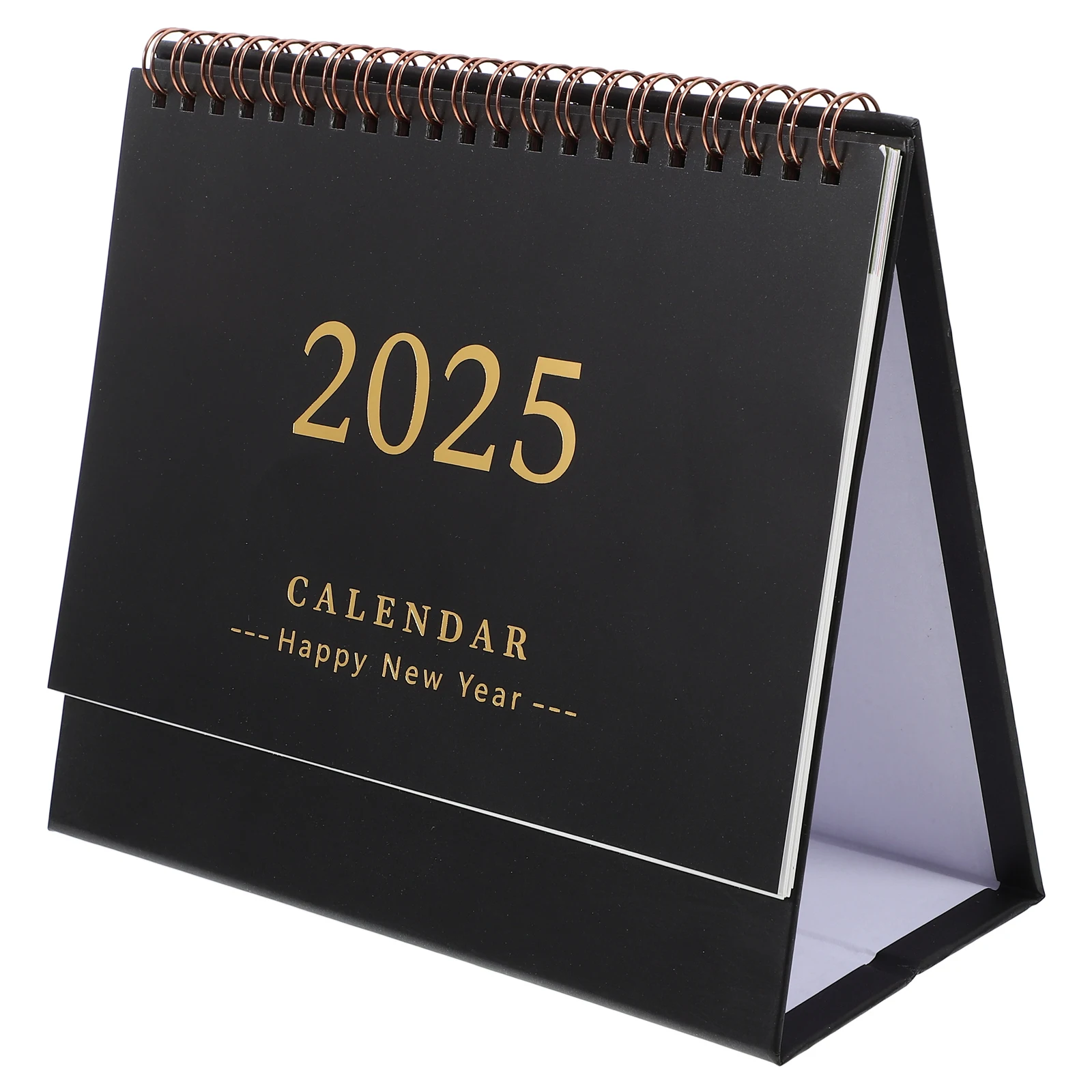 24 25 Desk Calendar Monthly 2025 Mini Standing Decoration Office Desktop Planner