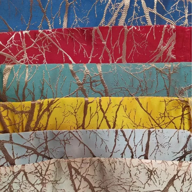 

100x150cm High-density Brocade Silk Fabric DIY Ancient Costumes Hanfu Sofa Cushions Sachets Handicrafts Shrouds Shoes Hats