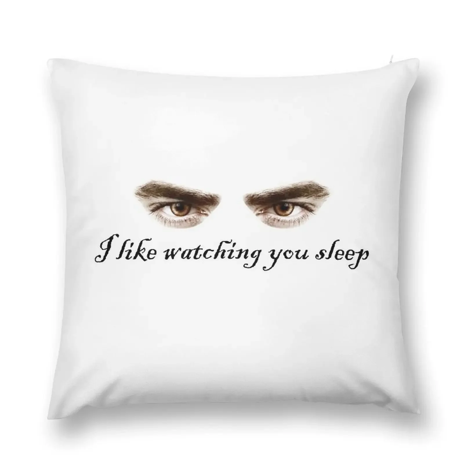 i like watching you sleep - edward cullen Throw Pillow Cushion Cover Decorative Sofa Cushion Decorative Cushions pillow