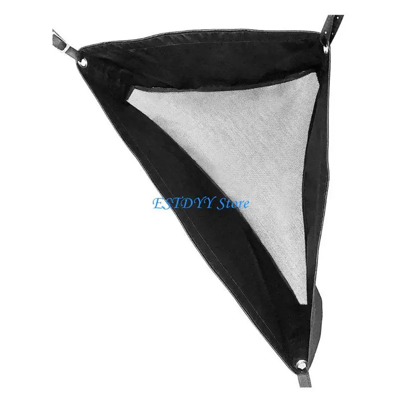 G6DE Small Hole Feeding Net Hanging Travel Feeder Stall Hays Net Slow Feed Hays Bag