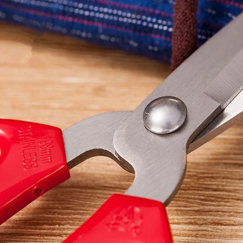 Scissors All Purpose Ultra Sharp Scissors High Carbon Steel 4-Stage Comfort Grip Scissors Office Home Fabric DIY Craft