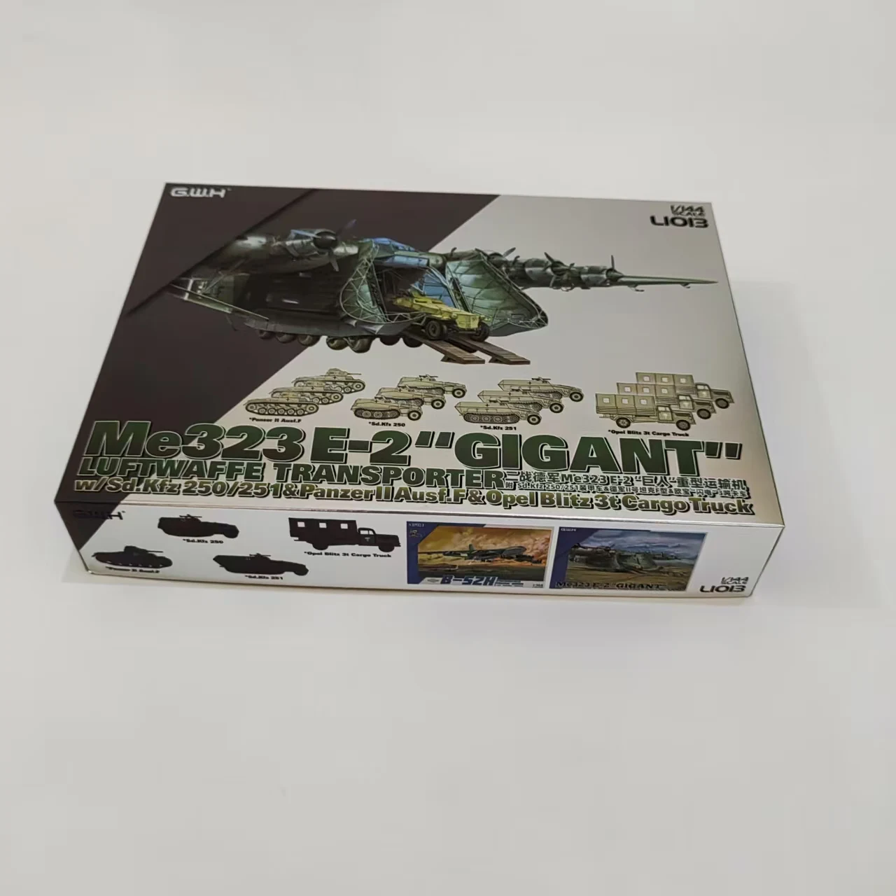 

Набор масштабных моделей Great Wall Hobby L1013 1/144, немецкий комплект самолетов Me323 E-2, гигантский транспортный комплект (с/4 транспортными средствами)