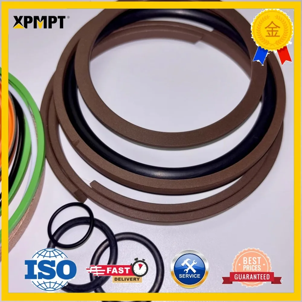 Hydraulic Cylinder Seal Kit - Compatible with Doosan DX180LC-3(DI EXP) - K9004402 - Arm Cylinder Repair