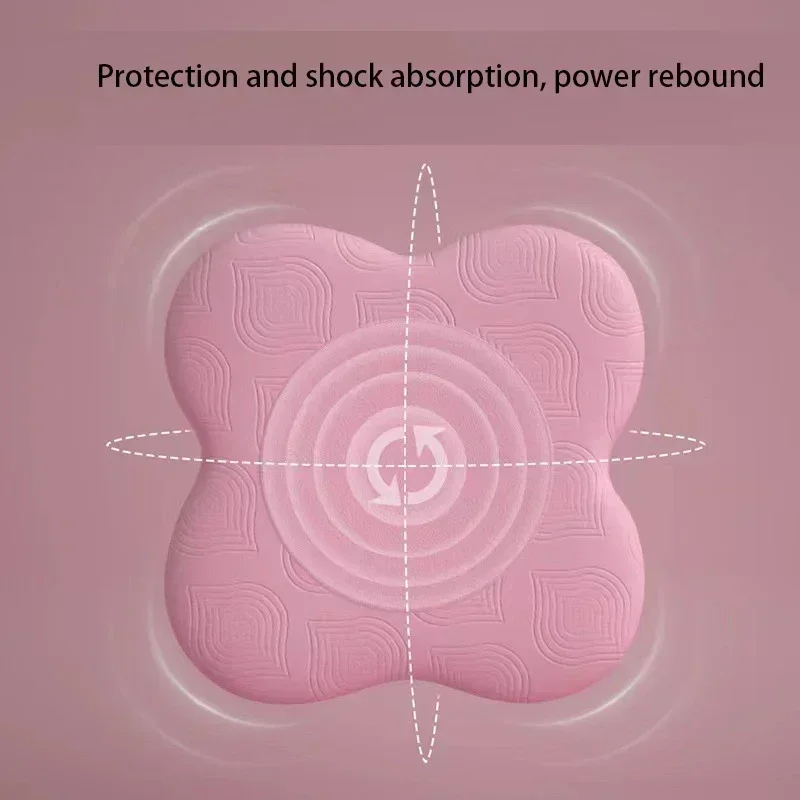 Yoga kneeling mat thickened flat support mat knee pad portable elbow pad yoga mat sports fitness