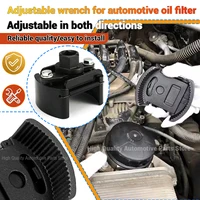 Llave de acero ajustable de 60-105mm para filtro de aceite de coche, herramienta de reparación de extracción de filtro de combustible, accesorios para camión y motocicleta