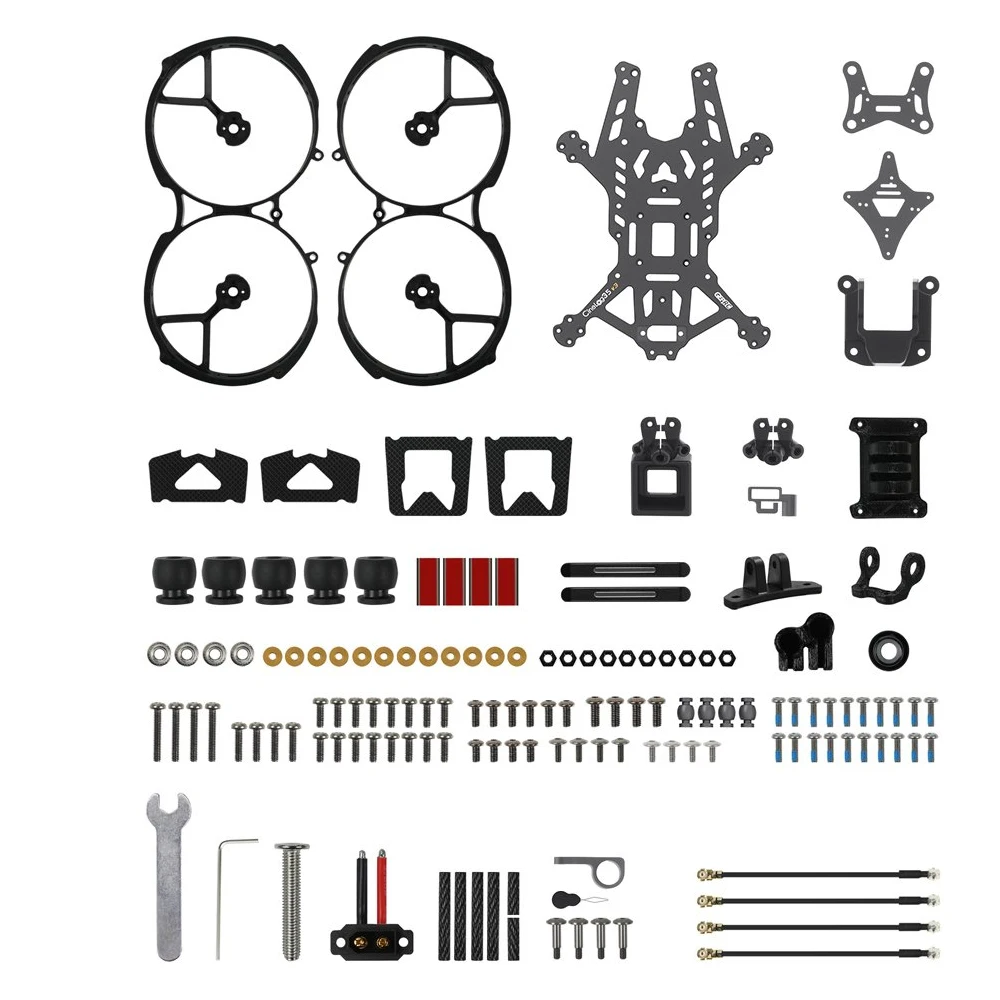 GEPRC Cinelog35 V3 FPV Drone Accessories Suitable GEP-CL35 V3 Frame Parts Bottom/Gimbal Plate/Prop Guard/Camera Mount/Screw Pack