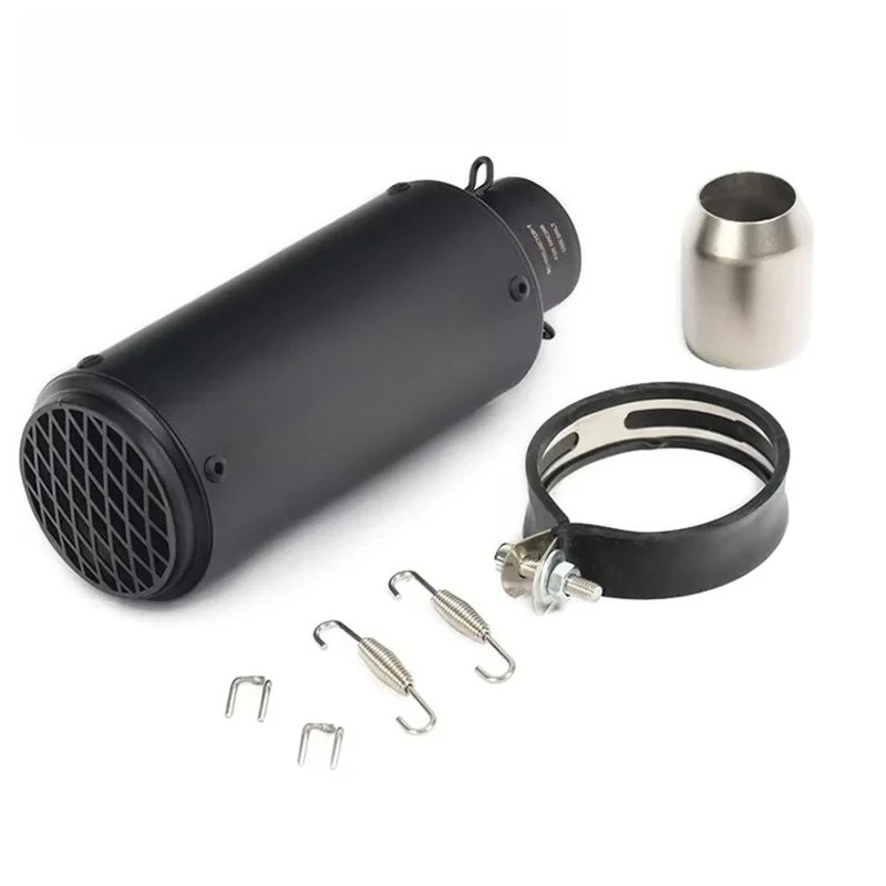 51mm-universal-motorcycle-exhaust-pipe-89mm-round-mouth-with-mesh-straight-through-exhaust-pipe-suitable-for-yamaha-honda-racing