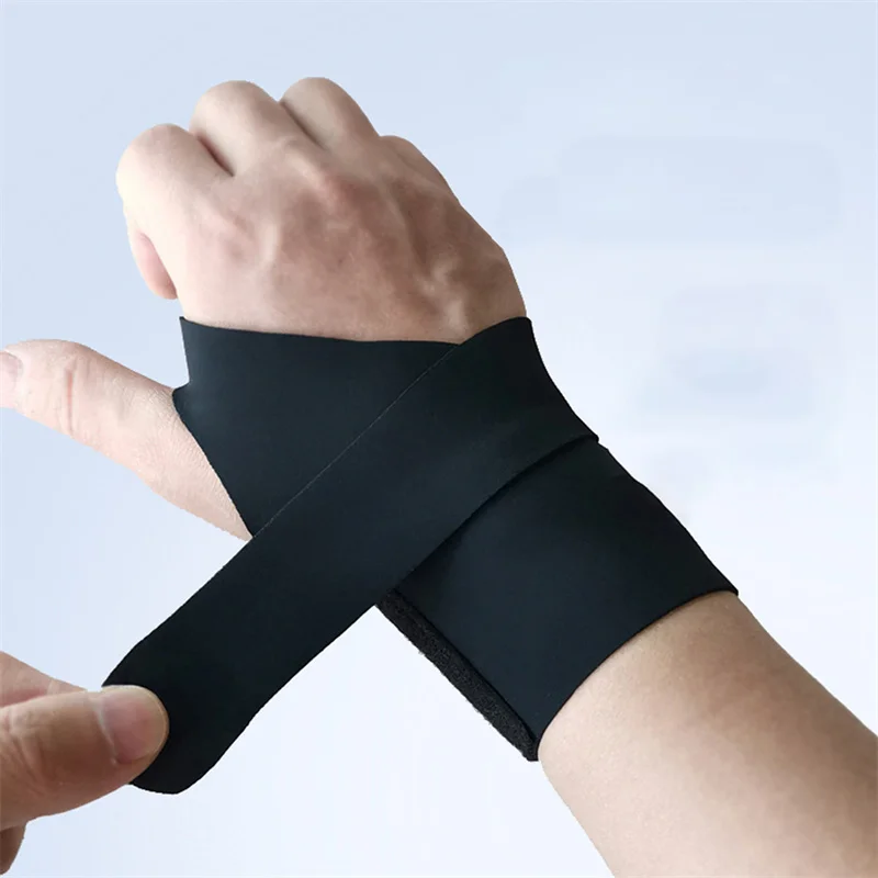 Fitness Thumb Wrist Brace Wraps Carpal Tunnel Arthritis Tendonitis Sprain Wrist Support Bandage Gym Home Sports Hand Protector