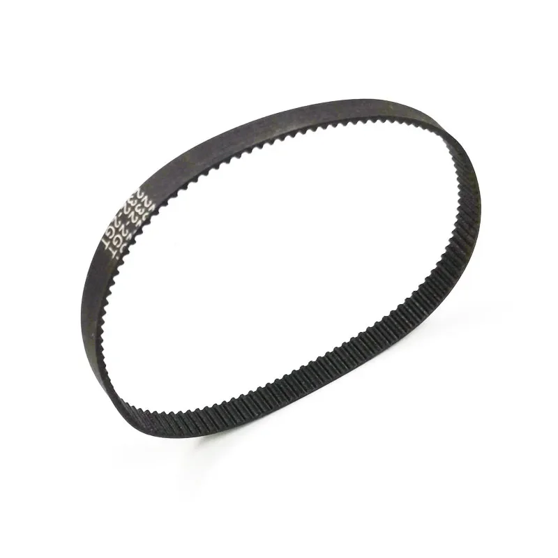 2GT Black Rubber Timing Belt 6mm Width Perimeter 140-240mm Closed Loop Synchronous Belt Transmission Parts Accessories