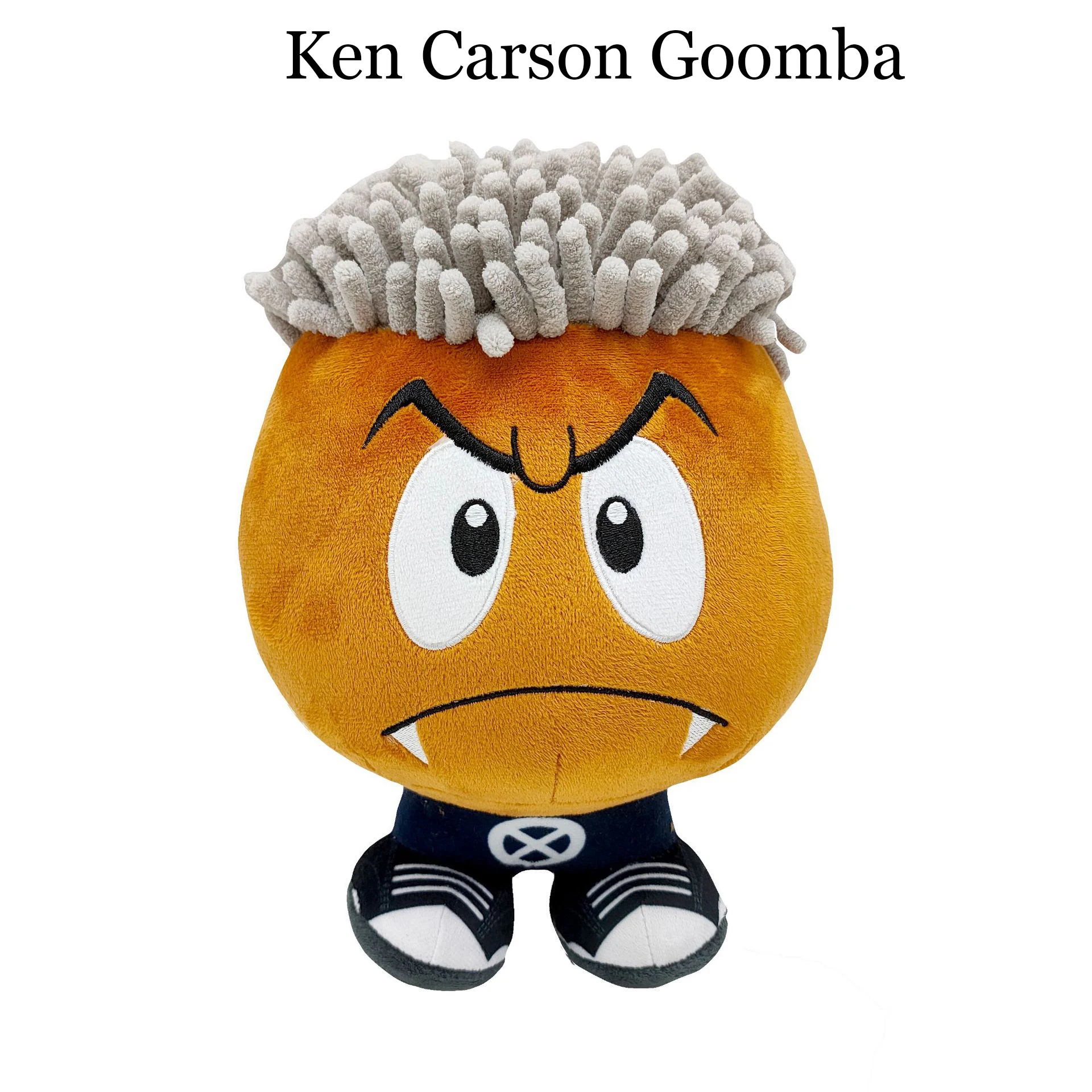 Ken Carson Goomba Plush Doll Toys Anime Figure 24Cm Soft Plushies Pillow Doll Kawaii Birthday Gifts Home Decoration for Kids