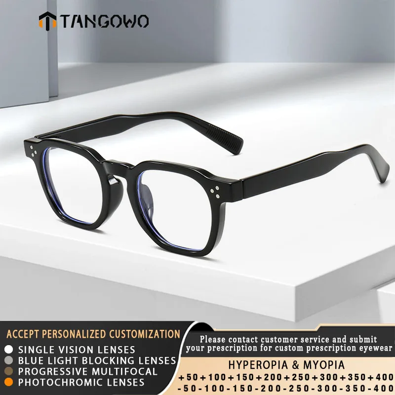TANGOWO Lunettes de lecture pour femmes et hommes avec verres en verre, verres multifocaux progressifs intelligents -4
