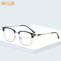 O-Q CLUB gafas de protección contra luz azul estilo hombre montura de gafas cuadrada para mujeres gafas hombres ordenador lentes antirreflectantes monturas