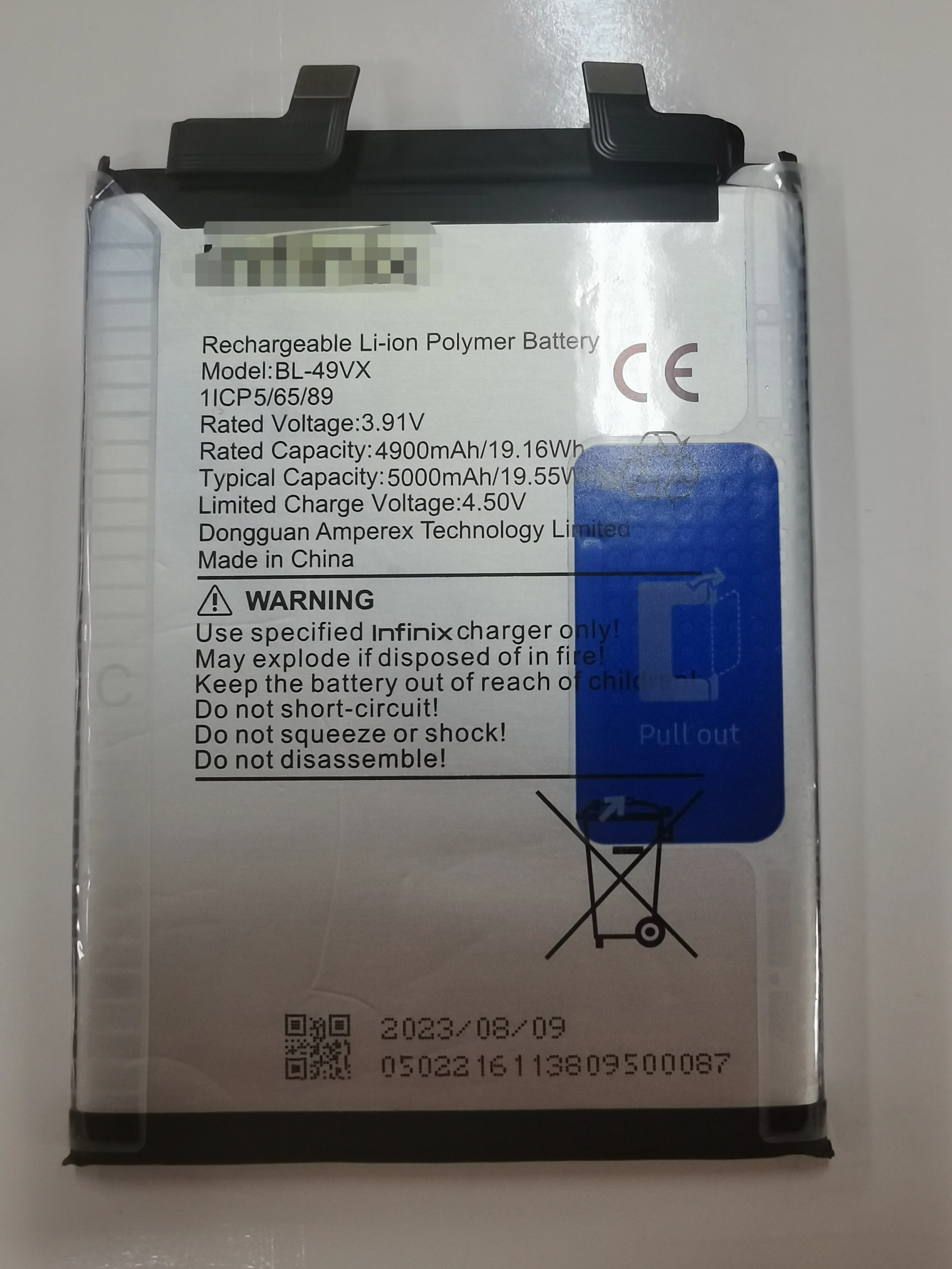 

Original New Infinix BL-49VX Battery