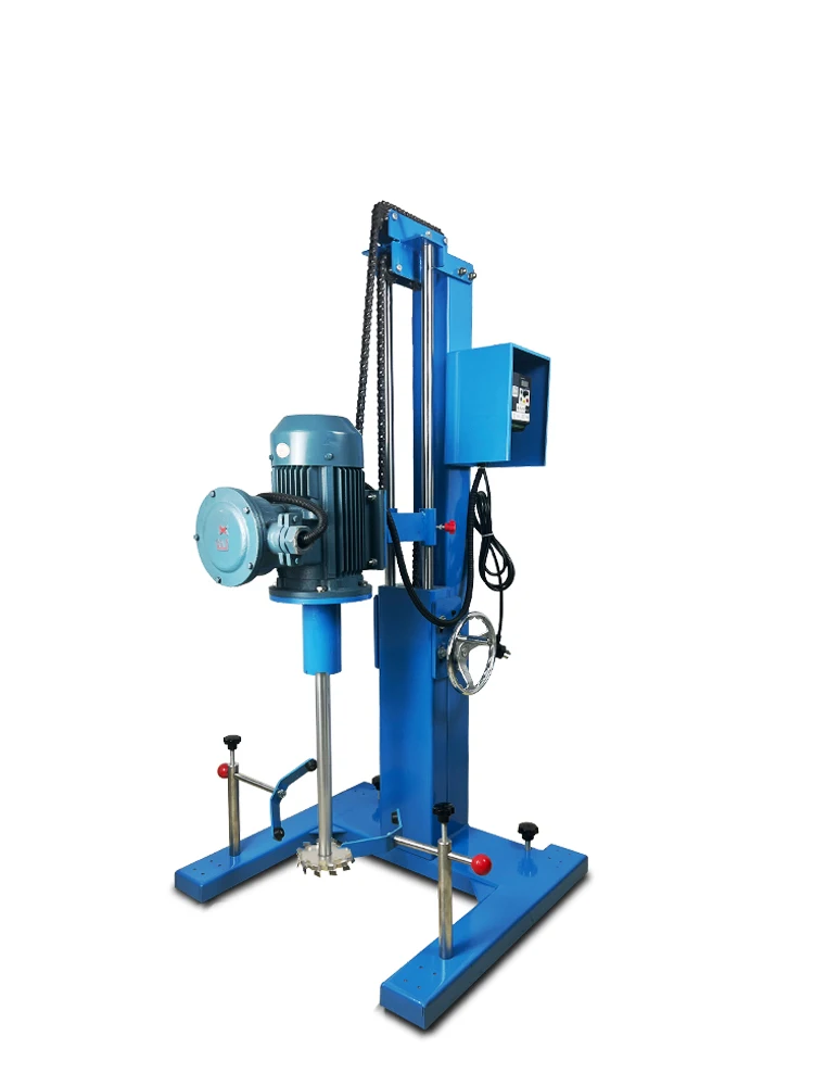 Disperser 2.2KW Explosion-Proof Dispersion Mixer Paint Coating 4kW High-Power Mixer Electric Liter