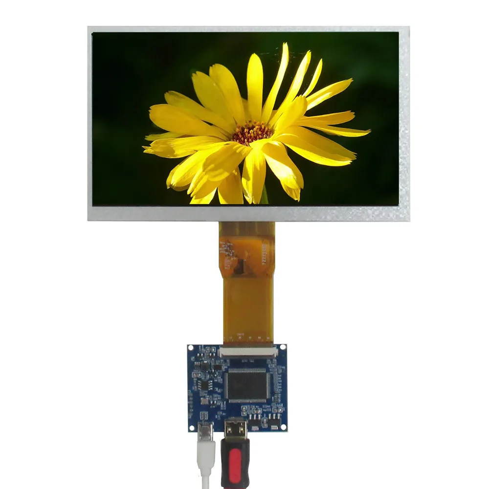 

Universal 7 Inch 1024*600 HD Screen Display LCD Monitor Driver Control Board Mini HDMI-Compatible For Raspberry Pi Banana Pi PC
