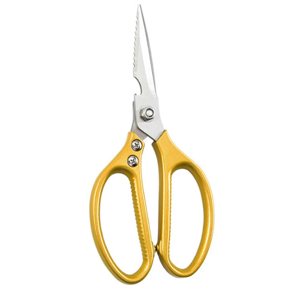 

Kitchen Scissors Stainless Steel Food Shears Vegetables Herb Scissors Multifunctional Kitchen Tool