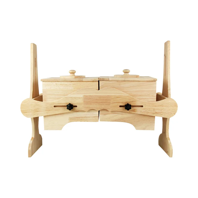 Solid Wood Chest Moxibustion Box Female Breast Instrument Home Beauty Salon Use