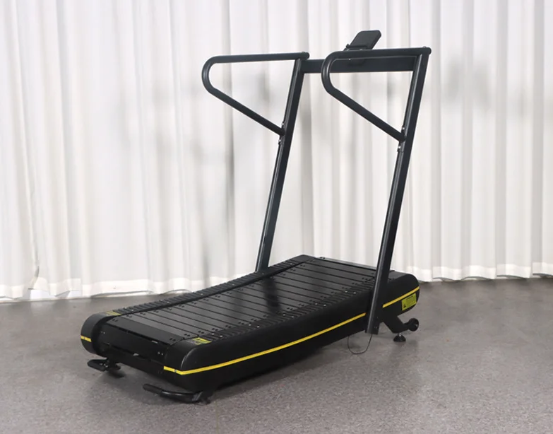 Cinta de correr curvada para el hogar, máquina de ejercicio con fácil almacenamiento, cinta de correr plegable, equipo deportivo para Fitness Cardio