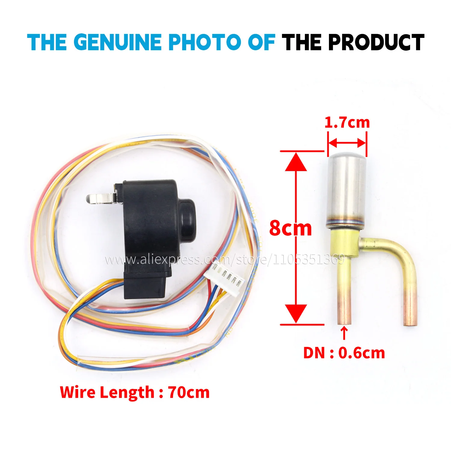motor operated valve coil Assembly D16DM-6R A43C2467 1980882 3SB58173-1 Electronic Expansion Body Motorized for Daikin VRV unit